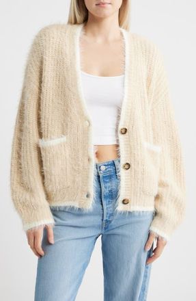 Rip Curl Shore Break Cardigan in Natural at Nordstrom, Size Xx-Small