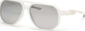 Plein Sport Mens SSP014 61 615WWP Sunglasses - White - One Size
