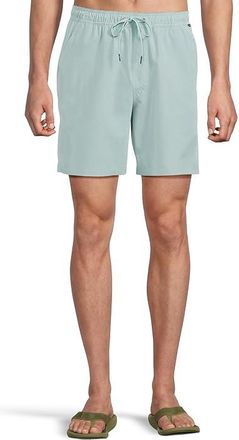 Quiksilver Taxer Heather Amphibian 18 Hybrid Shorts Mens Shorts Jade Grey : MD 7, Elastane/Polyester