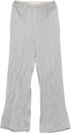 Alysi Wijde broek - Dames - Wijde Broeken - Grijs - S - Broeken