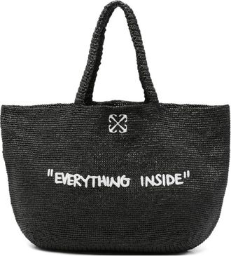Off-white Tote Bags, female, Black, Size: ONE SIZE Tote Bag