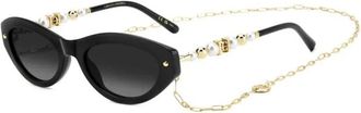 Carolina Herrera 0406/S Zonnebril - Dames - Zonnebrillen - Zwart - 52 MM - Accessoires