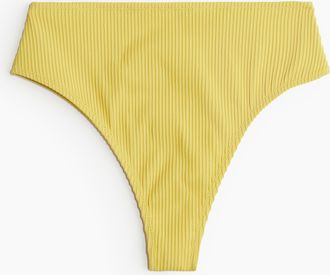 H&M Bikinihose Brazilian - Yellow