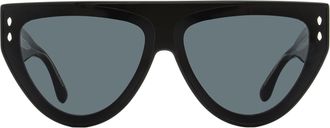 Isabel Marant IM0171GS Flat Top Cat-Eye Sunglasses - Black