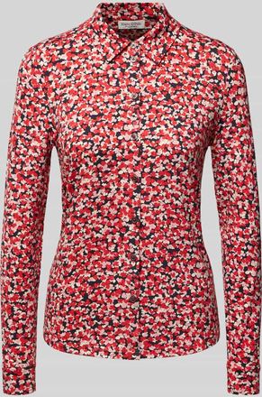 Marc O'Polo Regular Fit Langarmshirt aus Viskose-Mix in Rot, Größe XXL