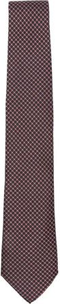 Canali Accessoires, Heren, Veelkleurig, ONE Size, Geometric Pattern Tie