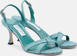 Jimmy Choo London Elsy woven slingback sandals