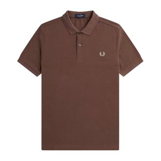 Fred Perry Hombre, Camisetas, Marr&oacute;n, Talla: L