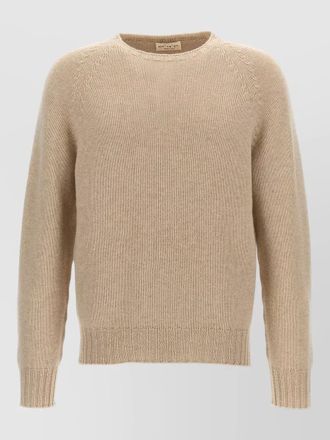 Maryya wool silk cashmere crew-neck long-sleeve jumper