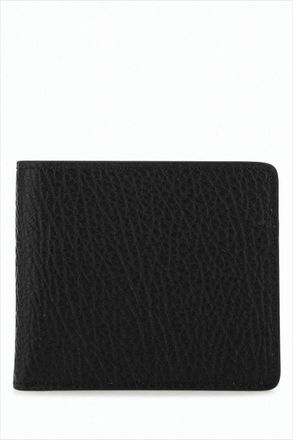 Maison Margiela Textured Leather Wallet With Minimalist Design