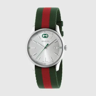 Gucci G-Timeless Watch, 38mm, Red, Steel