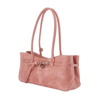 Margesherwood Cowhide Leather Shoulder Bag - Pink