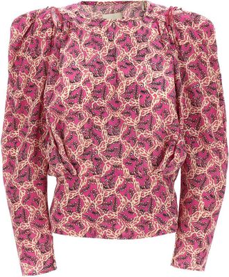 Isabel Marant Fuchsia Zagra Blouse