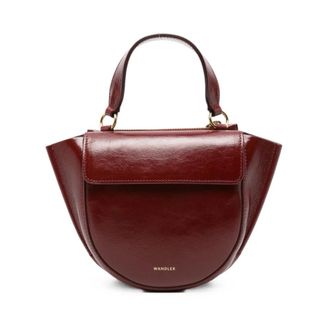 Wandler Hortensia Tas - Dames - Handtassen - Rood - ONE Size - Leer - Tassen