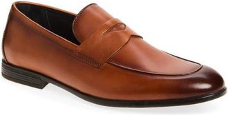 Nordstrom Finley Penny Loafer in Brown Ochre at Nordstrom, Size 8.5