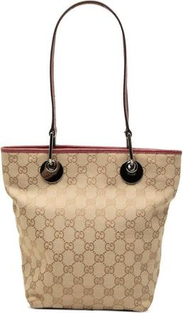 Gucci Pre-owned Gucci GG Canvas Eclipse Tote Unisex DOEWNJ0UAGVE9S3J