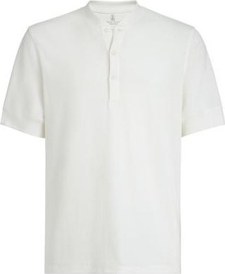 Brunello Cucinelli Cotton jersey T-shirt in Off-White at Nordstrom, Size Xxx-Large Eu