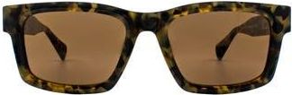 AllSaints Aden 54mm Square Sunglasses in Camo Tort at Nordstrom Rack