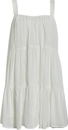 Elan Tiered Cover-Up Dress in White at Nordstrom, Size X-Small