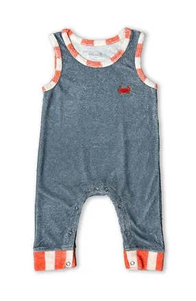 Miki Miette Drew Tank Romper in Lagoon at Nordstrom, Size 12-18M