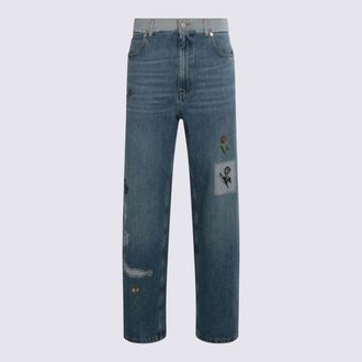 Marni Blue Cotton Jeans