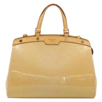 Louis Vuitton Pre-owned Vintage Schoudertas - Dames - Pre-owned - Beige - Maat: ONE Size Leer
