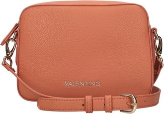 Mario Valentino Brixton Crossbody Tas - Dames - Schoudertassen - Oranje - ONE Size - Leer - Tassen