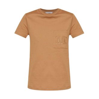 Max Mara T-Shirts, female, Orange, Size: M Papaia T-shirt