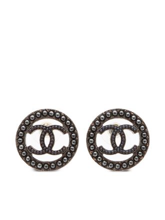 Chanel Orecchini CC 2017 - Argento