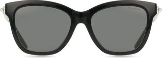 Tiffany & Co. TF4241D Asian Fit 8055S4 Womens Sunglasses Black Size 54