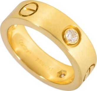 Cartier Yellow Gold Yellow Gold (18K) Band Ring (Pre-Owned)