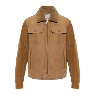 Moncler Zerique Donsjas - Heren - Gewatteerde jassen - Bruin - XL - Su&egrave;de - Jassen