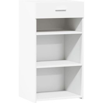 vidaXL Sideboard White 50x42.5x93 cm Engineered Wood Vidaxl