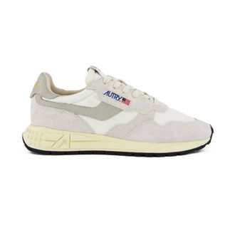 Autry Reelwind Low Sneakers - Heren - Sneakers - Beige - 43 EU - Katoen - Schoenen
