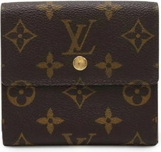 Louis Vuitton Pre-owned Wallets, female, Brown, Size: ONE SIZE Pre-owned Canvas wallets