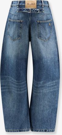The Attico Womens Jeans Blue Denim Cotton