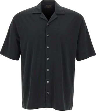 Gran Sasso Hombre, Camisas, Negro, Talla: L