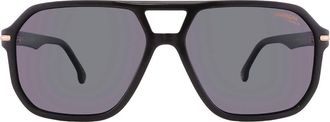Carrera Polarized Grey Green Navigator Mens Sunglasses CARRERA 302/S 02M2/Q3 59