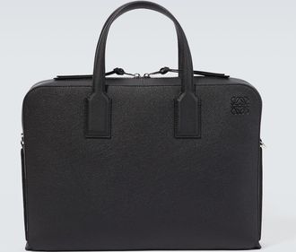 Loewe Goya leather briefcase