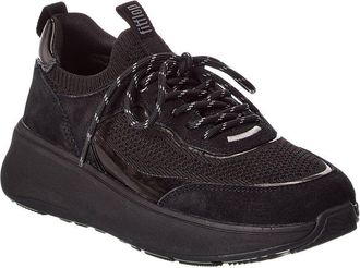 FitFlop FitFlop F-Mode Suede & Knit Platform Sneaker