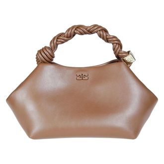 Ganni Bou Small Butter - Dames - Tassen - Bruin - Maat: ONE Size Leer