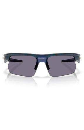 Oakley Bisphaera 68mm Prizm Gradient Oversize Polarized Rectangular Sunglasses in Abyss Spacedust /Prizm Grey at Nordstrom