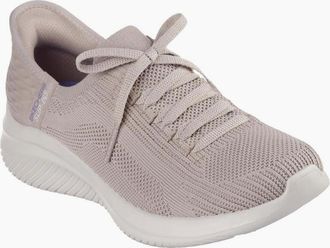 Skechers Womens Skechers Slip Ins Ultra Flex 3.0 Brilliant Path 149710 Taupe - Grey - Size: 8