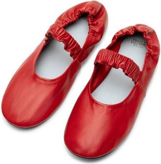 Frances Valentine Eloise Ballet Flat in Red at Nordstrom, Size 6.5