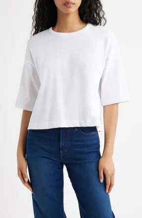 Madewell Relaxed Boxy T-Shirt in White at Nordstrom, Size X-Large