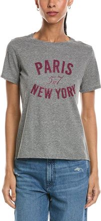Cinq &agrave; Sept Cinq &Agrave; Sept Heatset Paris Ny T-Shirt