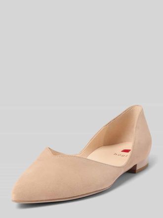 H&ouml;gl Slipper mit Label-Detail Modell POINTED in Taupe, Gr&ouml;&szlig;e 38