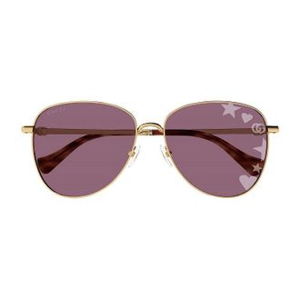 Gucci GG1419S004 Sunglasses - Gold