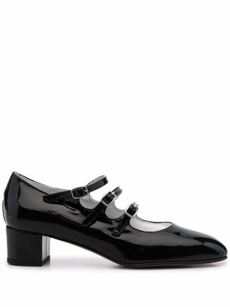 Carel Kina pumps met gesp - Zwart