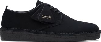 Clarks Coal London in Black Suede